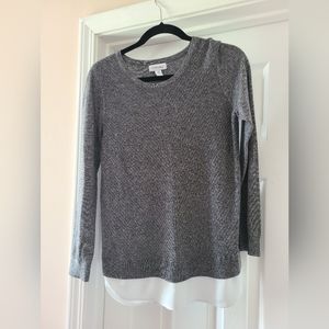 Calvin klein womens dark grey shirt size small